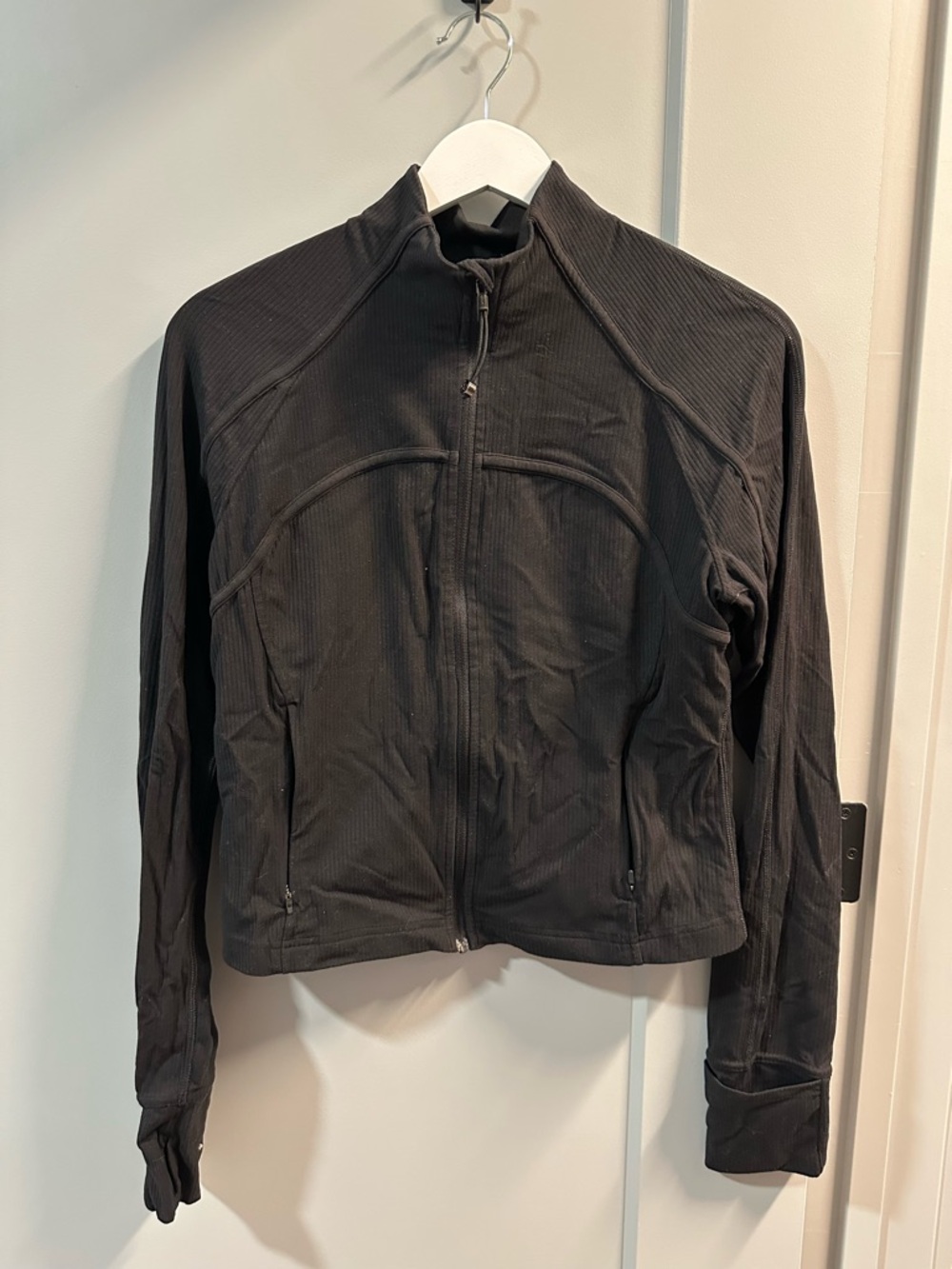 lululemon Ribbed Nulu Cropped Define Jacket
